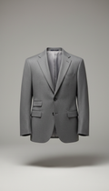 Dune Cart #6670 Men’s Grey Classic Fit Blazer – Elegant Formal Suit Jacket