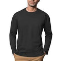 Dune Cart #6669 Men’s Black Full Sleeve Cotton T-Shirt – Classic Casual Fit